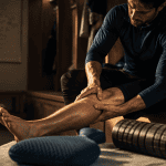 contracture au mollet que faire sportif masse mollet