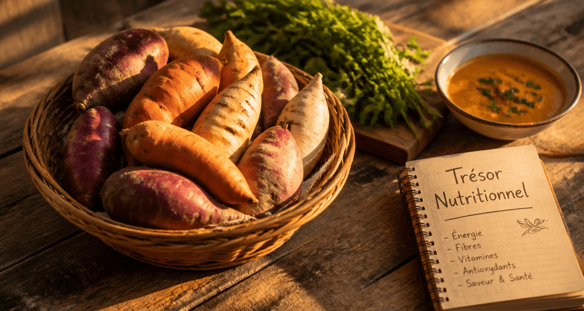 Le bienfait de la patate douce en panier
