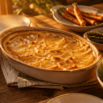 que manger avec un gratin dauphinois sans viande, salade, légumes grillés