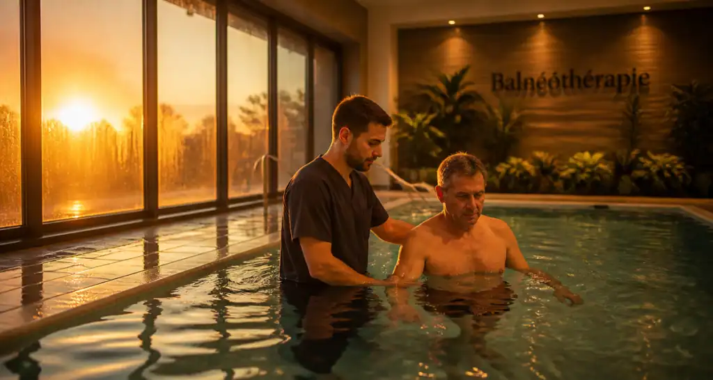 balnéothérapie définition piscine intérieure kinésithérapeute
