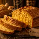 bienfait du pain au mais pain artisanal tranche croûte dorée