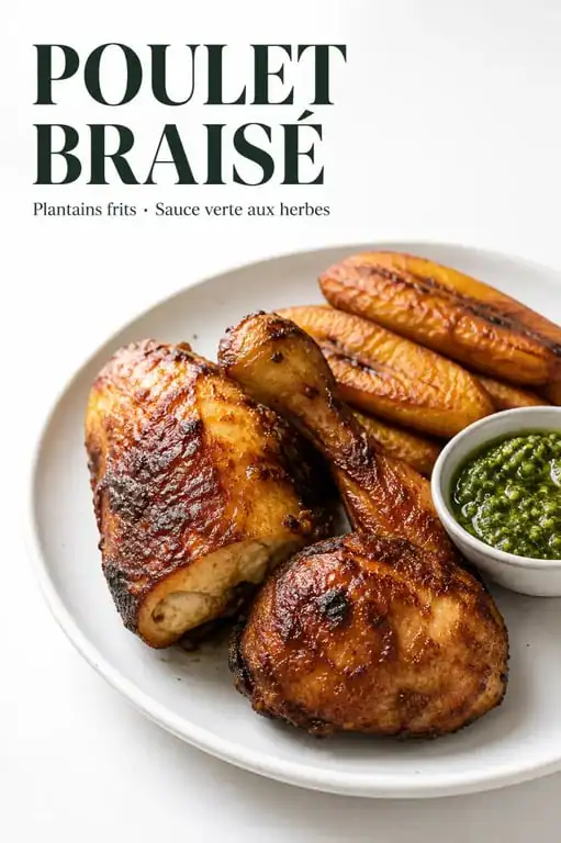 Poulet braisé façon Nanterre, une recette savoureuse de restaurant halal à Nanterre