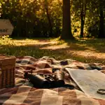 Activité extérieur en famille : chasse au trésor au coucher du soleil