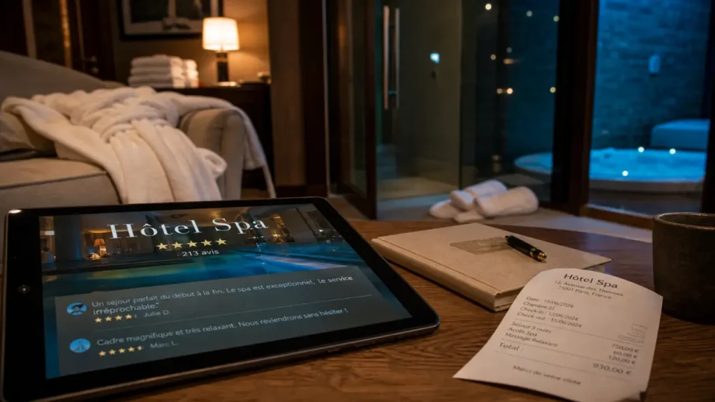 Hotel spa en France : note et avis, services bien-être
