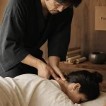 Massage shiatsu bienfaits : pressions sur la nuque pour apaiser le stress et le sommeil