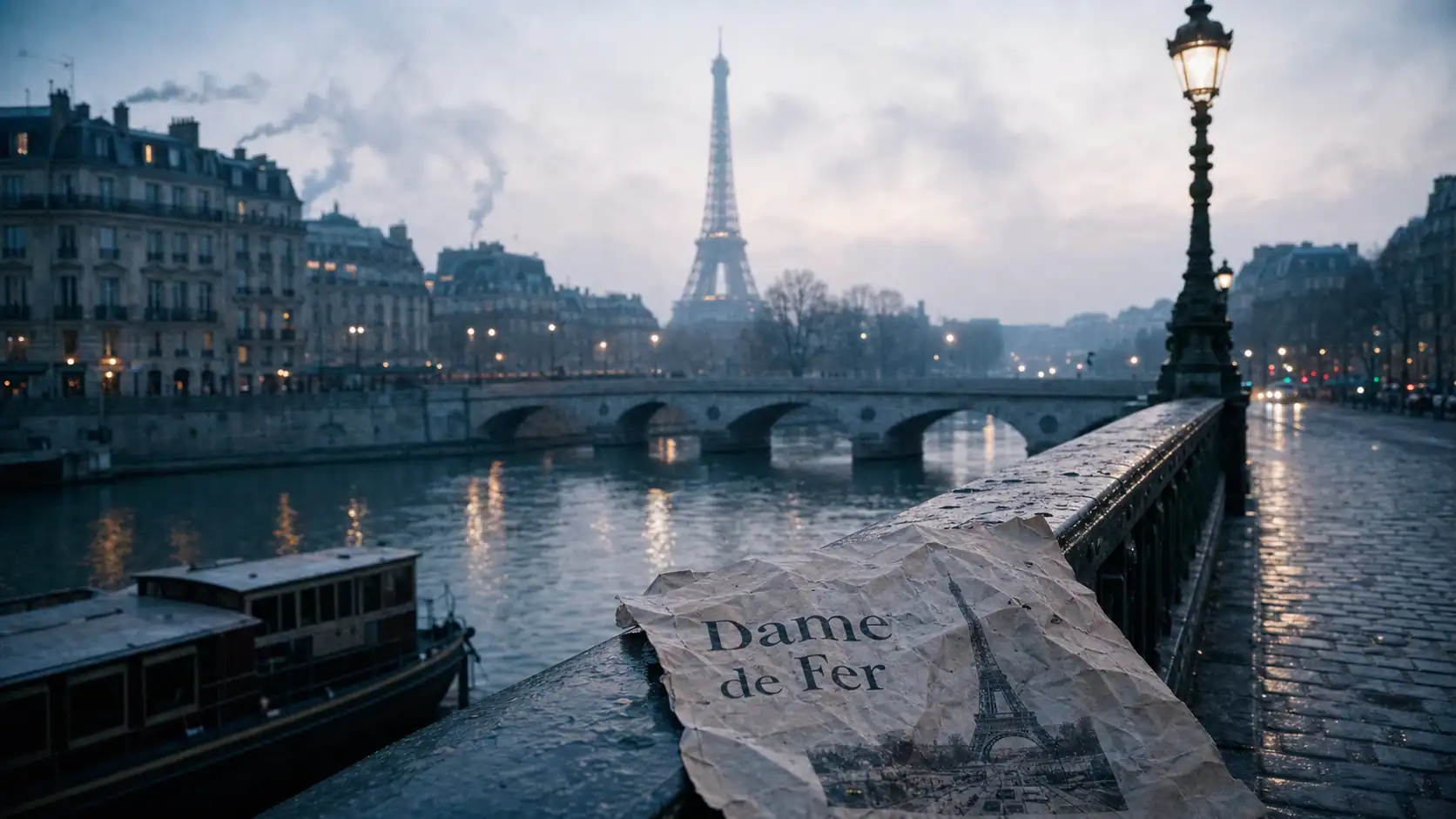Visiter paris 1 journee : tour Eiffel et Seine au lever du jour