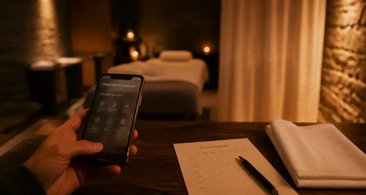 Balinea massage : réservation et comparaison des prix sur smartphone