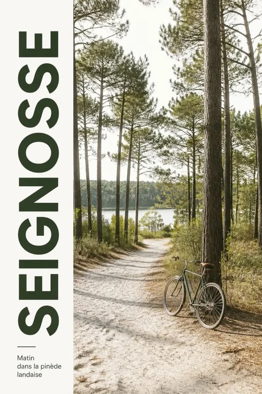 Que faire à Seignosse : sentier de pinède et balade nature entre forêt et étang
