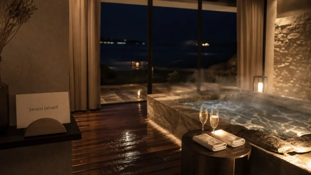 Jacuzzi privatif en Bretagne : intimité réelle, vue mer et avis qui comptent