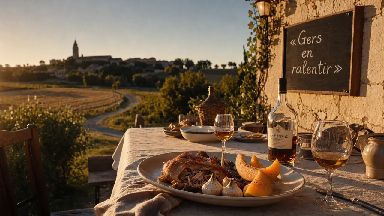 Tourisme gers : table en terrasse, Armagnac et bastides à Auch