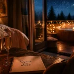 Week end insolite amoureux : spa privatif avec bain nordique et Champagne