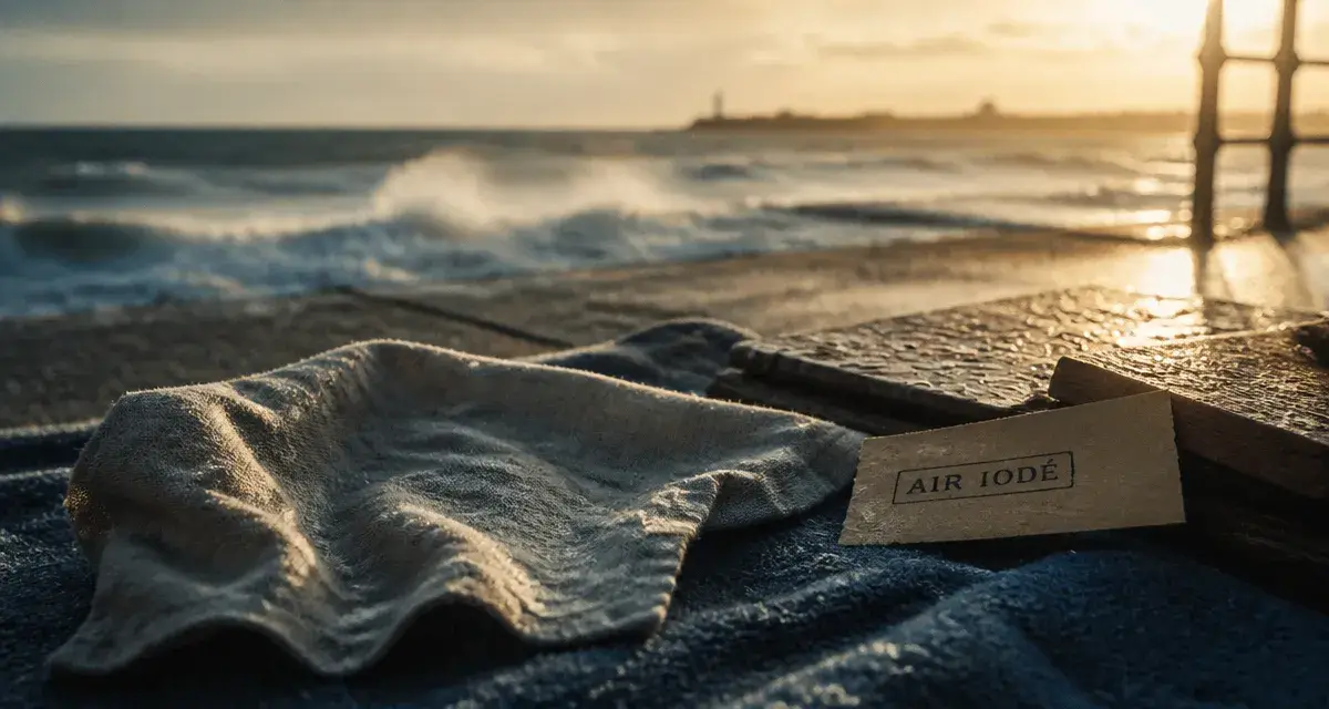 Air iodé : embruns salés au bord de mer, respiration le long de la promenade