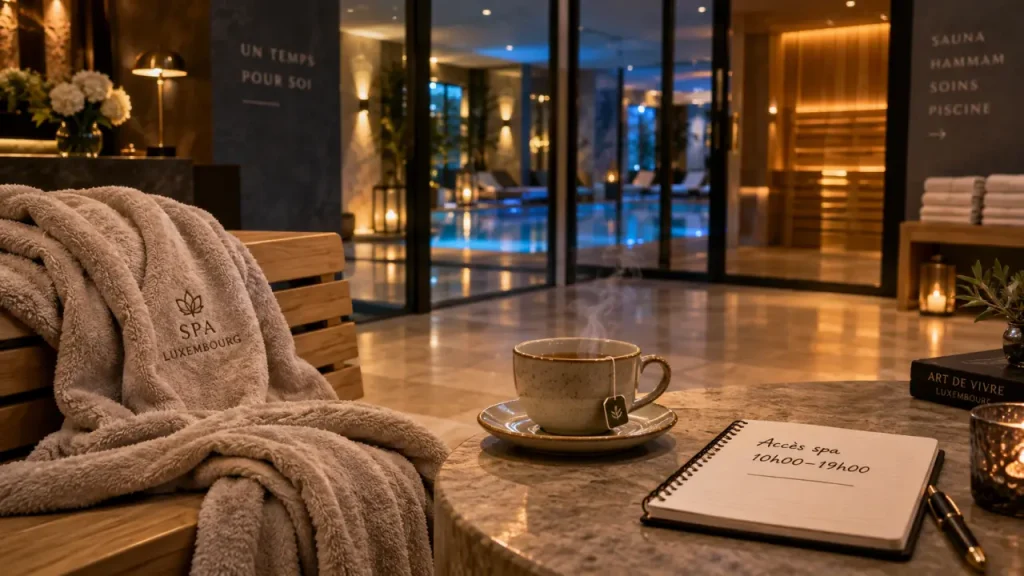 Hôtel spa au Luxembourg : l’accès inclus peut changer toute votre escapade à deux