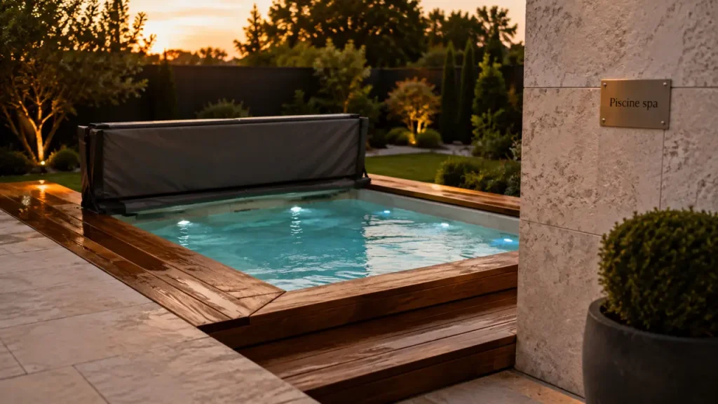 Piscine spa : le bon choix entre détente, nage douce et budget maîtrisé