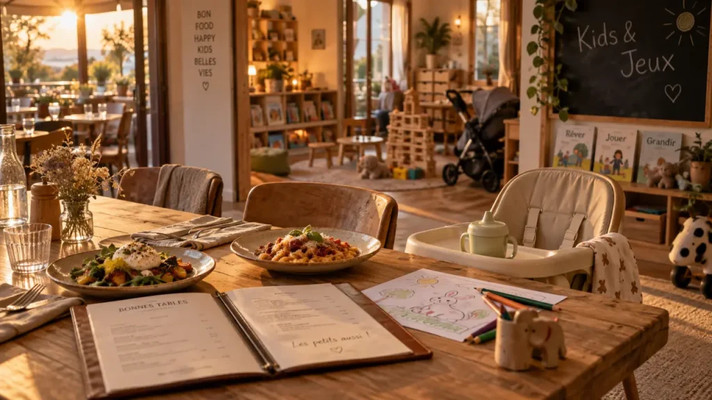 Restaurant pour enfant à Paris : comparez les jeux, le brunch et les équipements avant de réserver