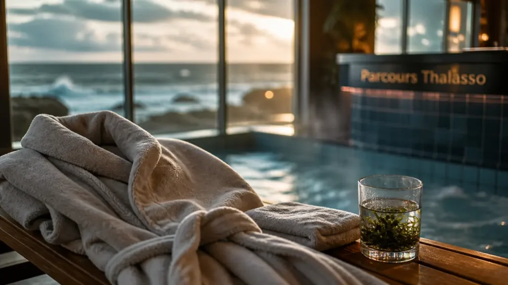 Thalasso France en Bretagne : piscine thermale face à l’océan