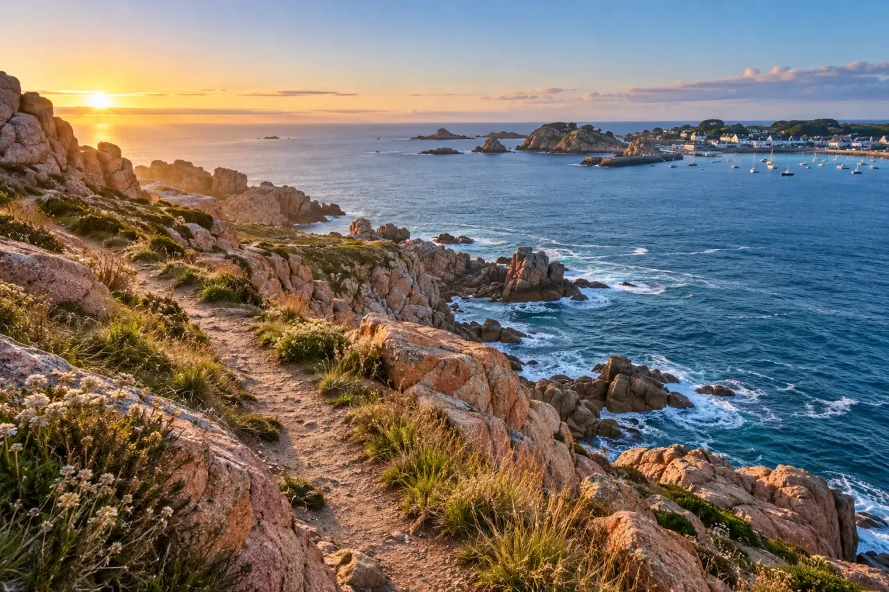 Les plus belles régions de France : sentier côtier et paysages de Bretagne