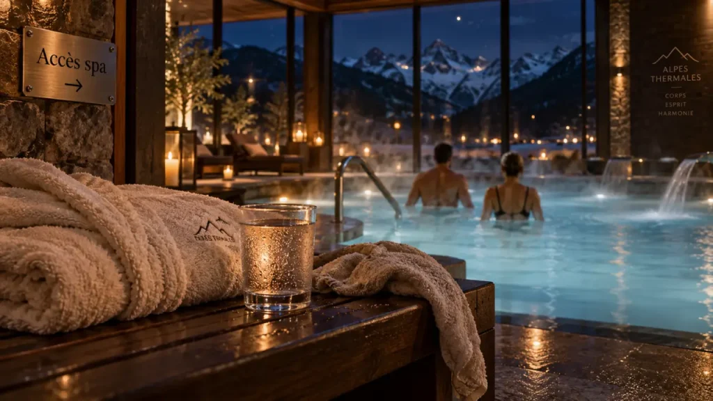 Séjour bien-être Alpes : accès spa et bassins chauffés